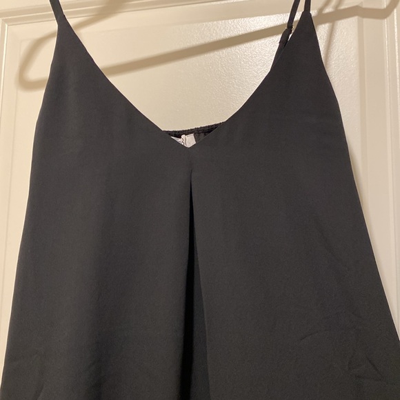 TOBI black dress front pleat size small - Picture 5 of 11
